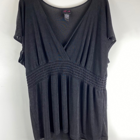 torrid Other - Torrid Black Bathing Suit Coverup